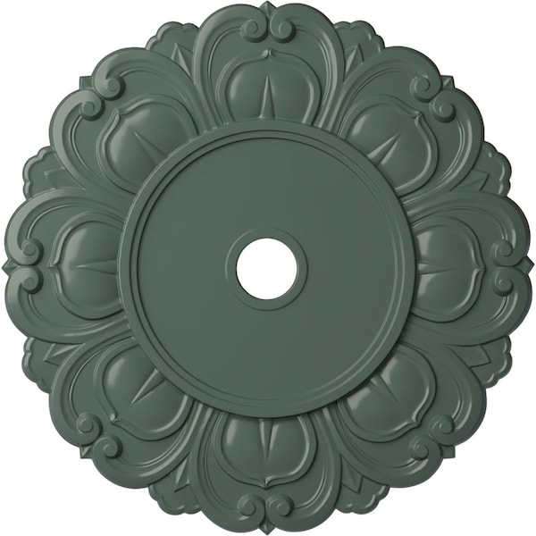 Ekena Millwork Angel Ceiling Medallion (Fits Canopies up to 15 3/4"), 32 1/4"OD x 3 5/8"ID x 1 1/8"P, Cloud Burst CM32ANCBF - main